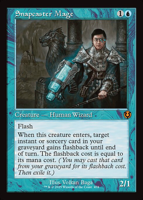 INR: Snapcaster Mage (Retro Frame)