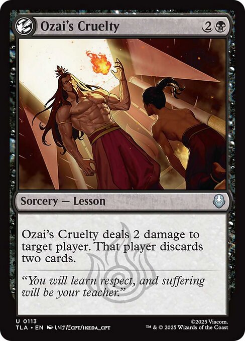 TLA: Ozai's Cruelty (Foil)