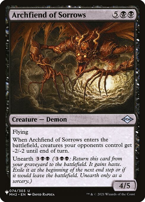 PLST: Archfiend of Sorrows