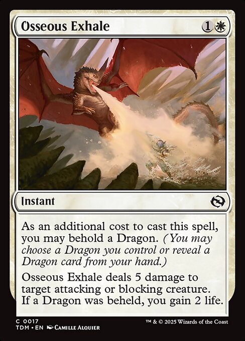 TDM: Osseous Exhale