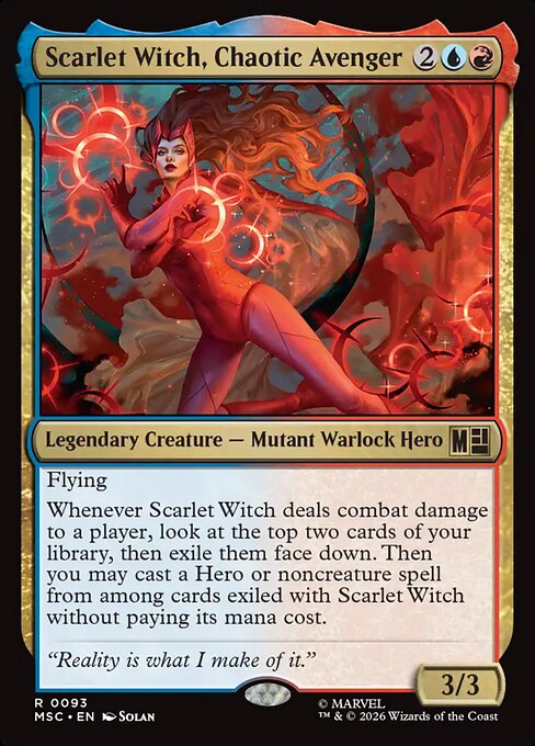 MSC: Scarlet Witch, Chaotic Avenger