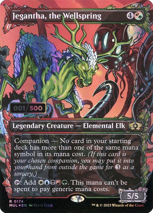 MUL: Jegantha, the Wellspring (Serial Numbered) (Foil)