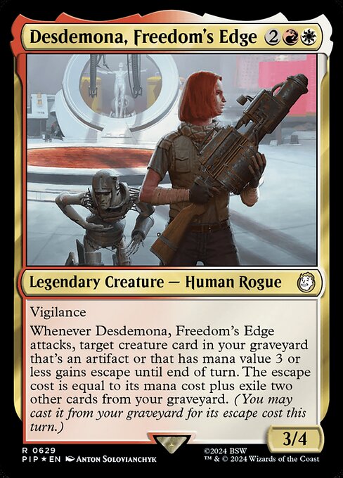 PIP: Desdemona, Freedom's Edge (Surge Foil)