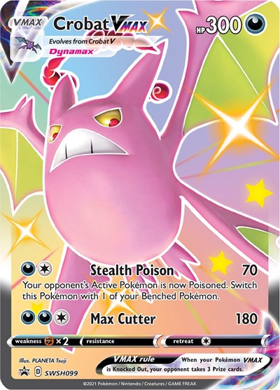 SWSD: Crobat VMAX - SWSH099 (Holofoil)