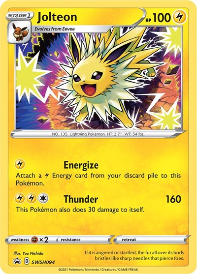 SWSD: Jolteon - SWSH094 (Holofoil)