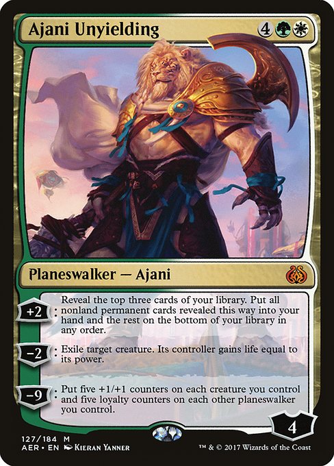 AER: Ajani Unyielding (Foil)