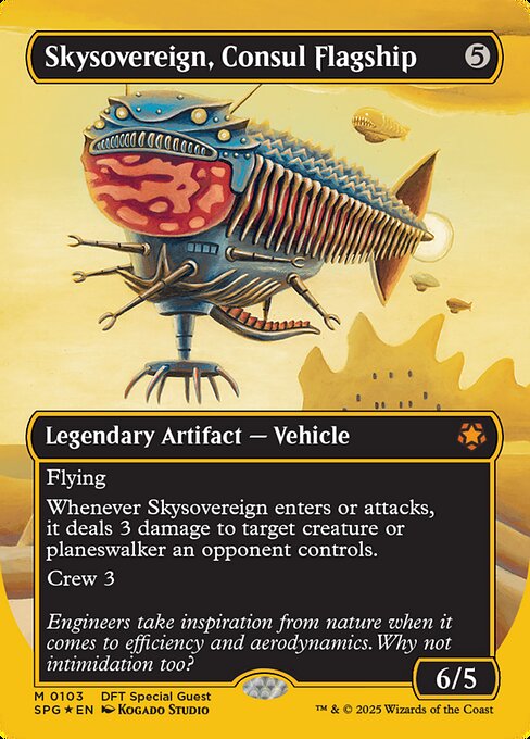 SPG: Skysovereign, Consul Flagship (First-Place Foil)