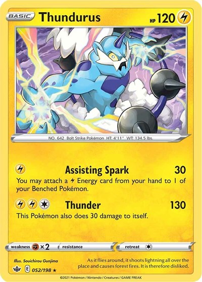 SWSH06: Thundurus (Holofoil)