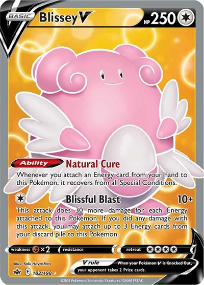 SWSH06: Blissey V (Full Art) (Holofoil)