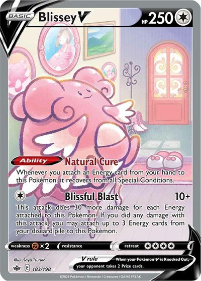 SWSH06: Blissey V (Alternate Full Art) (Holofoil)