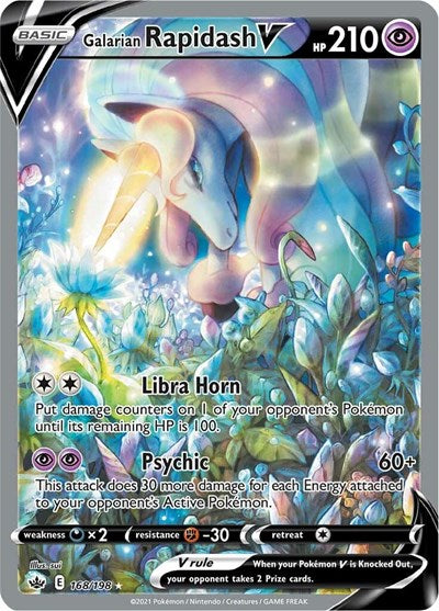 SWSH06: Galarian Rapidash V (Alternate Full Art) (Holofoil)