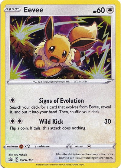 SWSD: Eevee - SWSH118 (Holofoil)