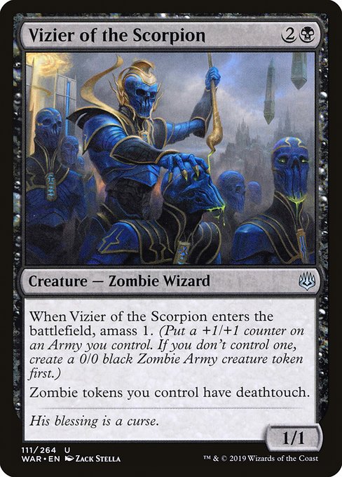 WAR: Vizier of the Scorpion (Foil)