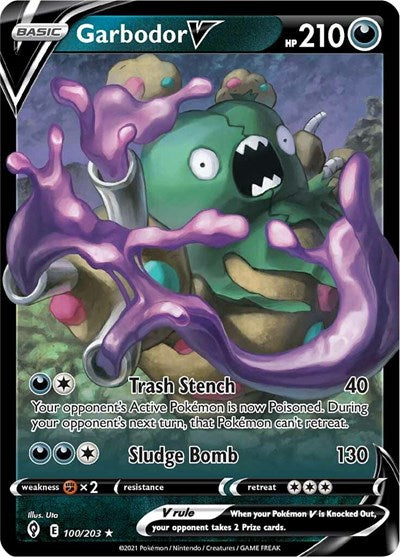 SWSH07: Garbodor V (Holofoil)
