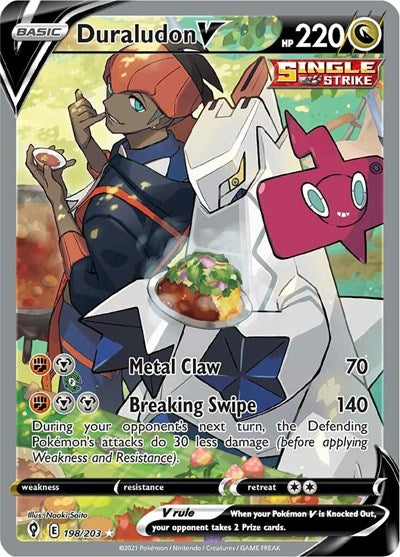 SWSH07: Duraludon V (Alternate Full Art) (Holofoil)