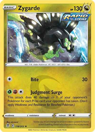 SWSH07: Zygarde (Reverse Holofoil)