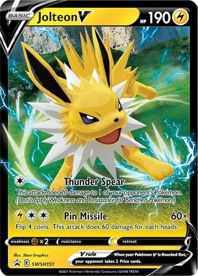 SWSD: Jolteon V - SWSH151 (Holofoil)