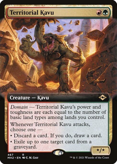 MH2: Territorial Kavu (Extended Art) (Foil)