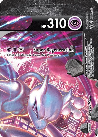 SWSD: Mewtwo V-UNION - SWSH160 (Holofoil)