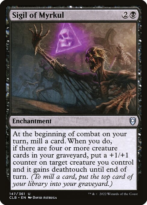 CLB: Sigil of Myrkul (Foil)