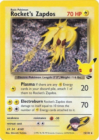 CCC: Rocket's Zapdos (Holofoil)