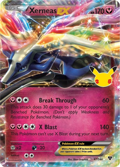 CCC: Xerneas EX (Holofoil)