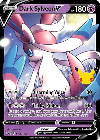 SWSD: Dark Sylveon V - SWSH134 (Holofoil)
