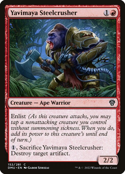 DMU: Yavimaya Steelcrusher (Foil)