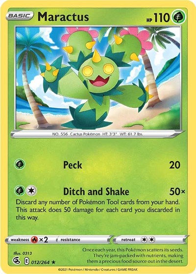 SWSH08: Maractus (Reverse Holofoil)