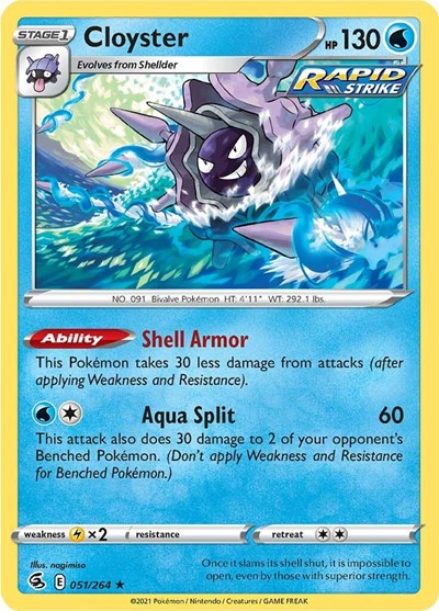 SWSH08: Cloyster (Reverse Holofoil)