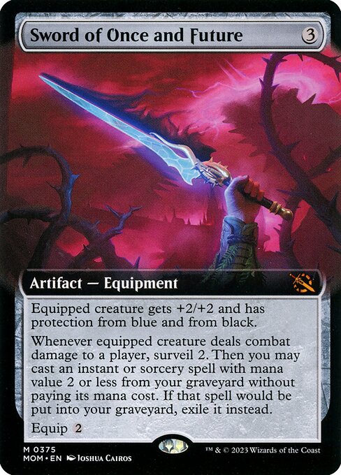 MOM: Sword of Once and Future (Extended Art) (Foil)