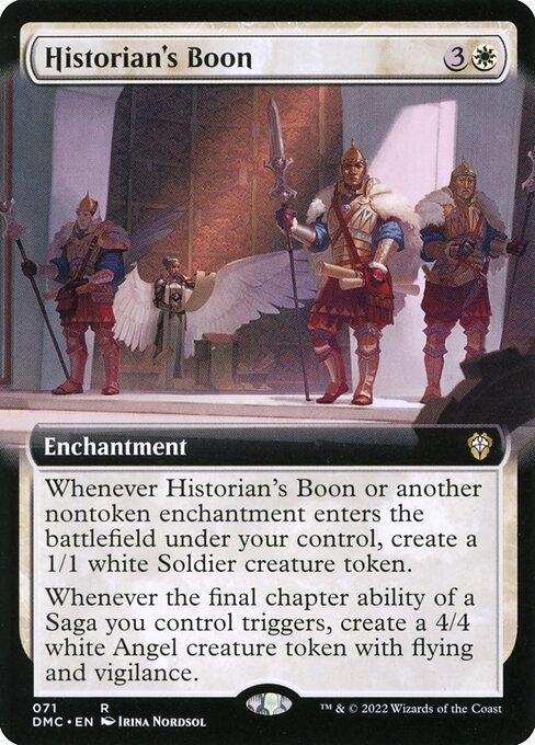 DMC: Historian's Boon (Extended Art) (Foil)