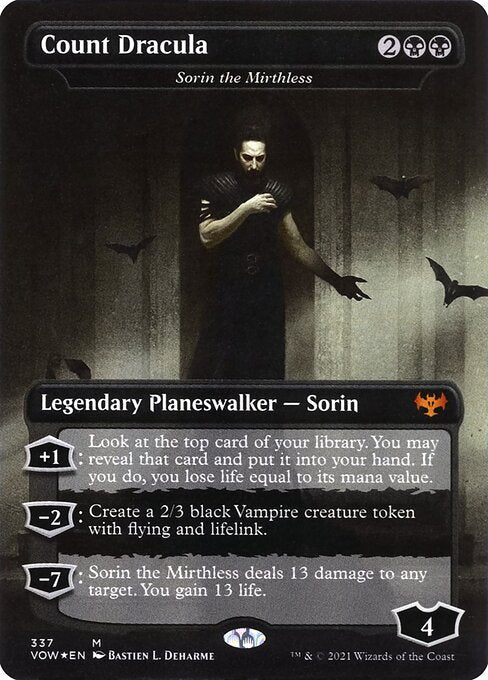 VOW: Count Dracula - Sorin the Mirthless (Foil)