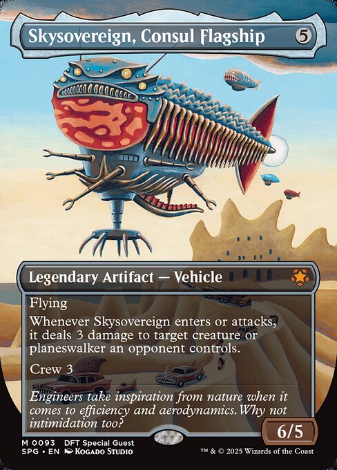 SPG: Skysovereign, Consul Flagship (Borderless) (Foil)
