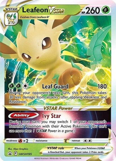 SWSD: Leafeon VSTAR - SWSH195 (Holofoil)