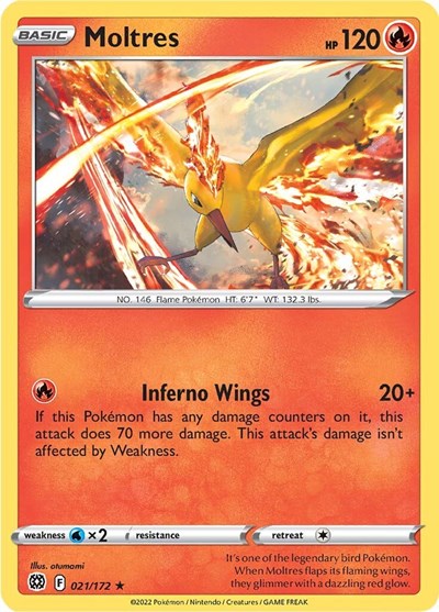 SWSH09: Moltres (Holofoil)