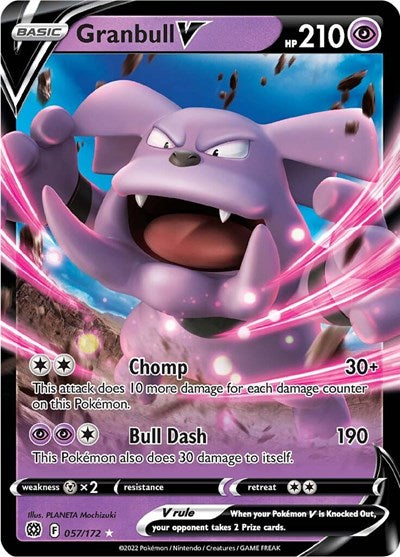 SWSH09: Granbull V (Holofoil)