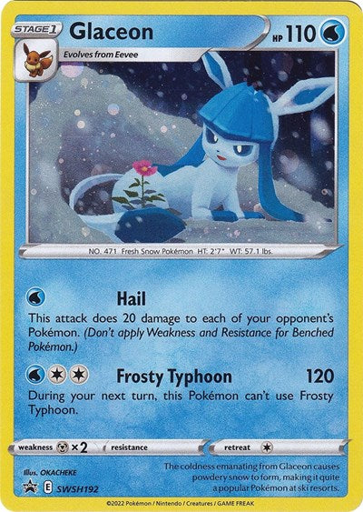SWSD: Glaceon - SWSH192 (Holofoil)