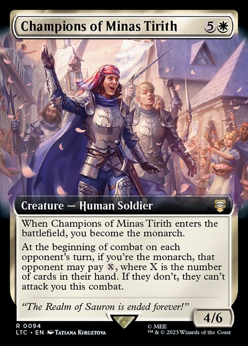 LTC: Champions of Minas Tirith (Extended Art)