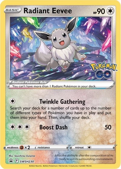 SWSD: Radiant Eevee - SWSH230 (Holofoil)