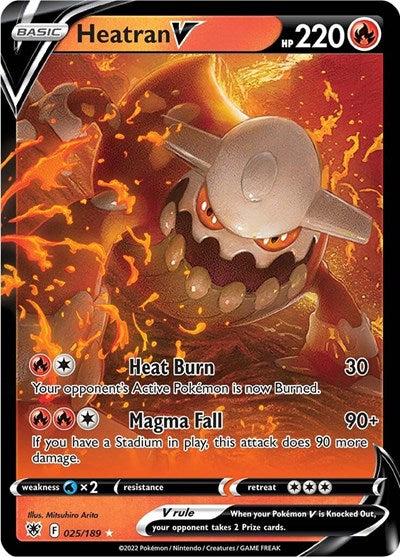 SWSH10: Heatran V (Holofoil)