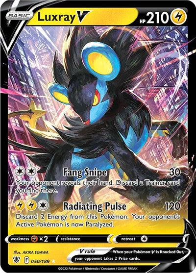 SWSH10: Luxray V (Holofoil)