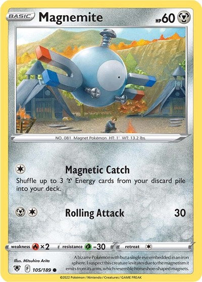 SWSH10: Magnemite (Reverse Holofoil)