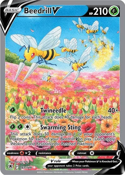 SWSH10: Beedrill V (Alternate Full Art) (Holofoil)