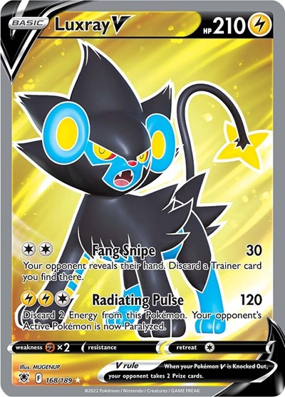 SWSH10: Luxray V (Full Art) (Holofoil)