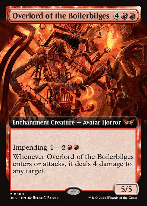 DSK: Overlord of the Boilerbilges (Extended Art) (Foil)