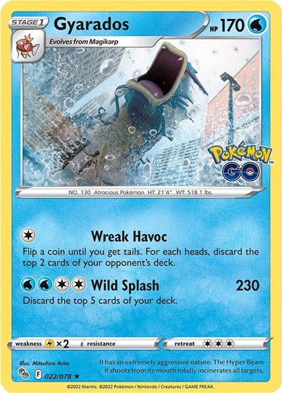 PGO: Gyarados (Reverse Holofoil)