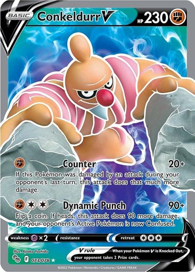 PGO: Conkeldurr V (Full Art) (Holofoil)