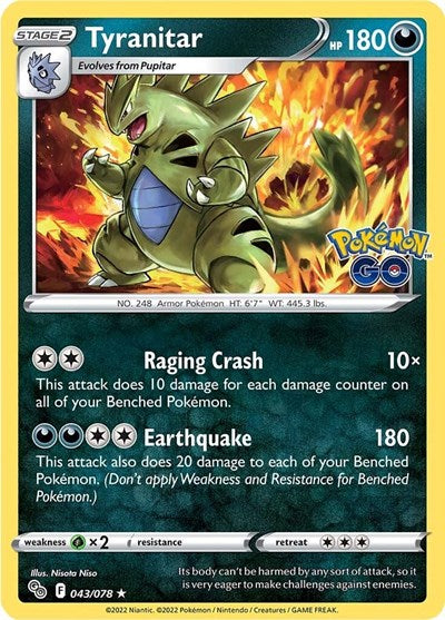 PGO: Tyranitar (Holofoil)