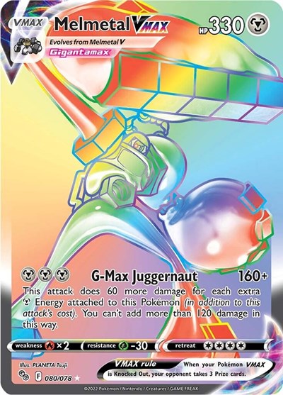 PGO: Melmetal VMAX (Secret) (Holofoil)